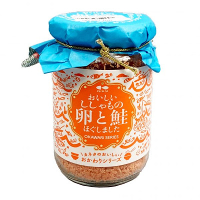 Ruốc cá hồi trộn trứng cá tuyết Okawari Nhật Bản 120g