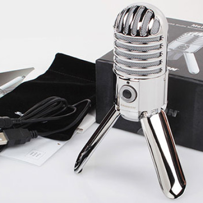 Micro Thu Âm USB - Samson Meteor Mic - Hàng chính hãng 