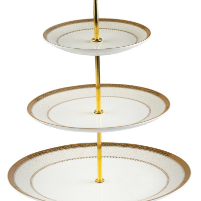 Kệ bánh hoàng gia viền vàng Imperial thiết kế đậm nét châu Âu Hàng chính hãng