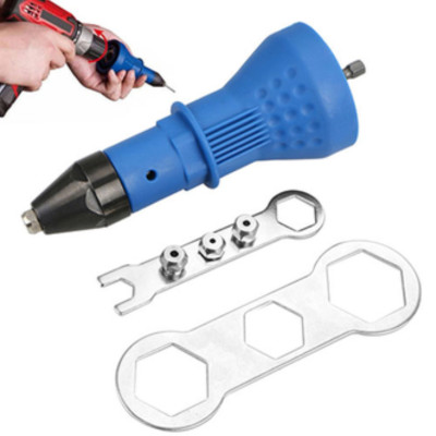 Đầu rút đinh rive gắn máy khoan - đầu chuyển đổi máy khoan rút rive