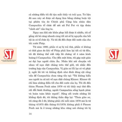 Sách - Thoát Khỏi Địa Ngục Khmer Đỏ - Hồi Ký Của Một Người Còn Sống - NXB Chính Trị Quốc Gia