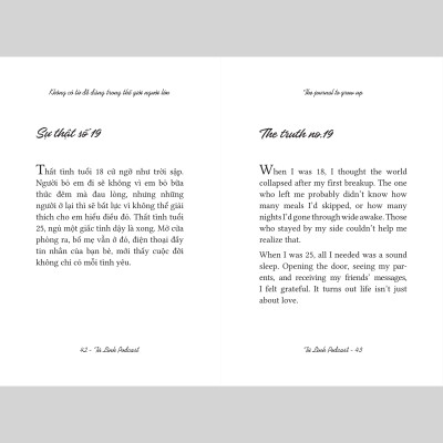 The Journal To Grow Up – Không Có Từ Dễ Dàng Trong Thế Giới Người Lớn