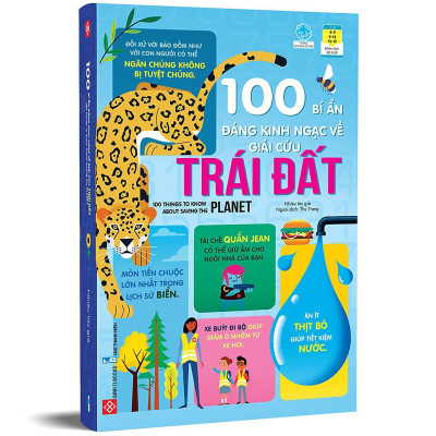 Sách - 100 Bí Ẩn Đáng Kinh Ngạc Về Giải Cứu Trái Đất - Đinh Tị Books
