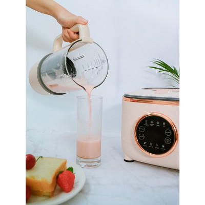 Máy làm sữa hạt 1.4L Rapido RHB-600D 500W xay nấu nhanh, cách âm hiệu quả, 8 chức năng nấu tự động - Hàng chính hãng