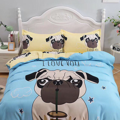 Bộ drap và vỏ chăn cotton Classic Kid VCK2019 ( 4 món )