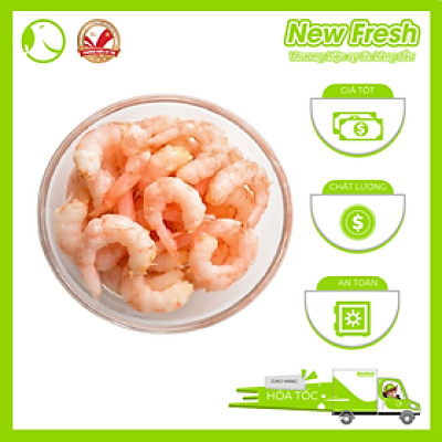 [GIAO NHANH HCM] Tôm Thẻ Nõn Làm Sạch Hấp Size Lớn - Túi 500Gr