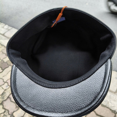 Mũ lưỡi trai nam da bò cao cấp BHY2069 Nón da nam lưỡi ngắn, dễ điều chỉnh