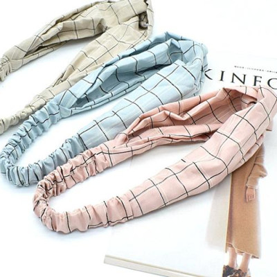 Băng Đô Turrban Cài Tóc Cao Kiểu Dáng Hàn Quốc