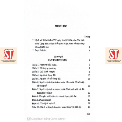 Sách - Luật Đất Đai - NXB Chính Trị Quốc Gia