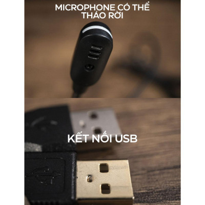 Tai nghe Gaming Zcore 7.1 USB - Immersive - Zidli FH18U