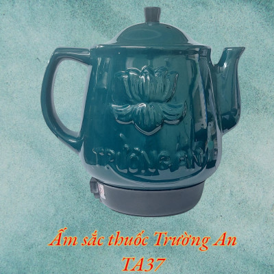 Ấm sắc thuốc Trường An TA37 Rêu - Gốm sứ cao cấp  - Điện gia dụng - Hàng chính hãng