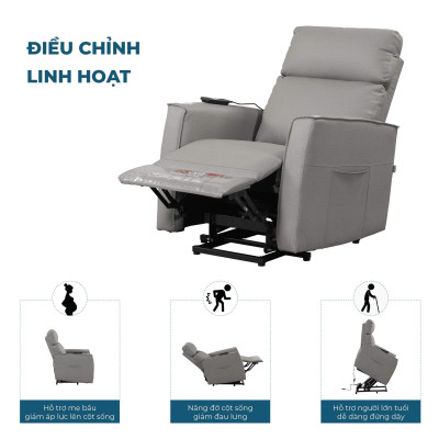 Ghế chăm sóc sức khỏe | Ghế hỗ trợ nâng đỡ cho người lớn tuổi, phụ nữ mang thai, người gặp vấn đề về xương khớp