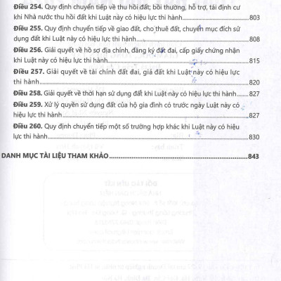 Bình Luận Khoa Học Luật Đất Đai Năm 2024 - TS. Trần Quang Huy chủ biên 