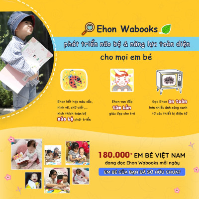 Bộ Sách Ehon - Moi Moi Và Những Người Bạn - Moi Moi Dành Cho Trẻ Từ 0 - 6 Tuổi