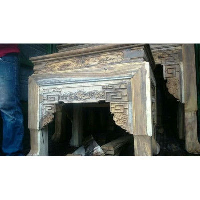 Bàn Thờ Bàn Cúng Cặp Bàn Thờ Mẹ Bồng Con 154cm Gỗ Muồng