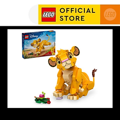 LEGO DISNEY PRINCESS 43243 Đồ Chơi Lắp Ráp Vua Sư Tử Simba (222 chi tiết)