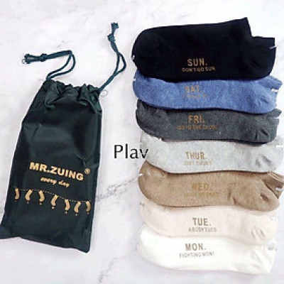 Combo 7 đôi tất đi cả một tuần cho nam