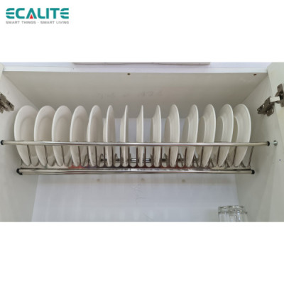 Kệ chén cố định tủ trên Ecalite EL-BV70H - Ngang 70cm - 2 tầng - Hàng chính hãng