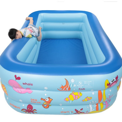 Bể Bơi Chữ Nhật 3 Tầng 180cmx130cmx60cm