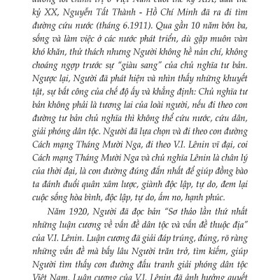 Bảo Vệ Nền Tảng Tư Tưởng Của Đảng Tiếng Gọi Từ Trái Tim, Mệnh Lệnh Của Cuộc Sống