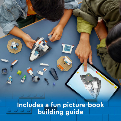 LEGO CITY 60429 Đồ chơi lắp ráp Tàu vũ trụ khám phá thiên thạch (126 chi tiết)