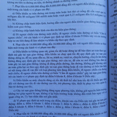 Sách Luật Trật Tự An Toàn Giao Thông Đường Bộ năm 2024 (V2531D)