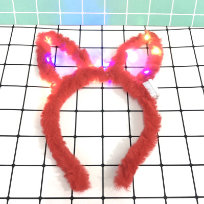 Bờm lông tai thỏ có đèn