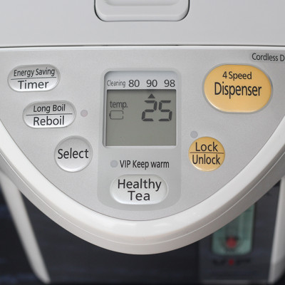 Bình Thủy Điện Panasonic NC-HU301PZSY - Xuất xứ Thái Lan - Dung tích 3L - Công suất 875W - Ruột bình Carbon Binchotan - Điều khiển điện tử - Cách nhiệt U-VIP - Bảo Hành 12 Tháng - Hàng Chính Hãng