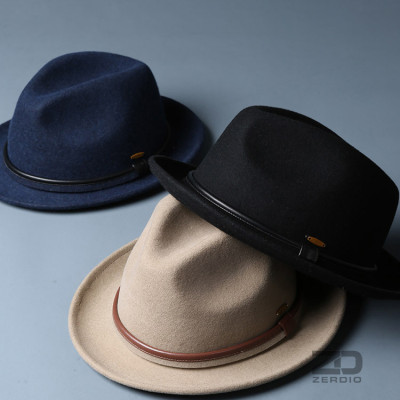 Mũ Phớt Nam Hàng Hiệu MrDuck Lông Cừu Cao Cấp