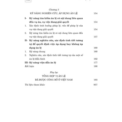 Án Lệ Việt Nam (Sách chuyên khảo, xuất bản lần thứ 2)