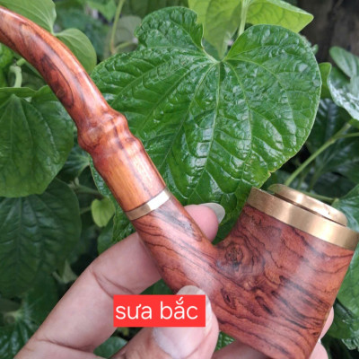 Tẩu sì gà phong cánh lịch lãm đẳng cấp bằng gỗ sưa 