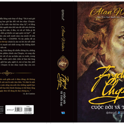 Fryderyk Chopin - Cuộc Đời Và Thời Đại - Alan Walker - nhiều dịch giả - (bìa cứng áo ôm)