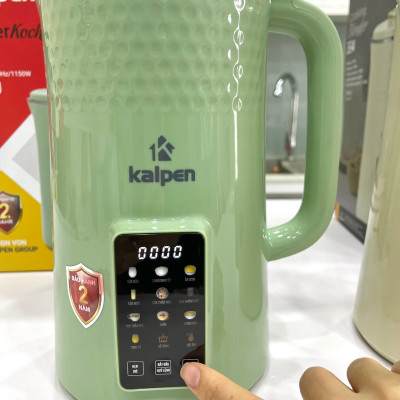 Máy làm sữa hạt mini Kalpen H3 H4 dung tích 1000ml công suất 1150W menu 12 chương trình chuẩn Đức - Hàng chính hãng