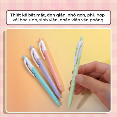 Hộp 20 Bút Gel B - Butter Gel PRO-079 - Thiên Long GELB-018 - Mực xanh (Mẫu Màu Thân Bút Giao Ngẫu Nhiên)