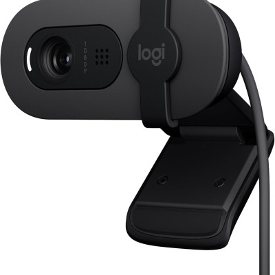 Webcam Logitech Brio 100 Full HD 1080p - Hàng Chính Hãng