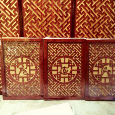 Mẫu bàn thờ chung cư kt  69 bằng gỗ sồi + ám khói 