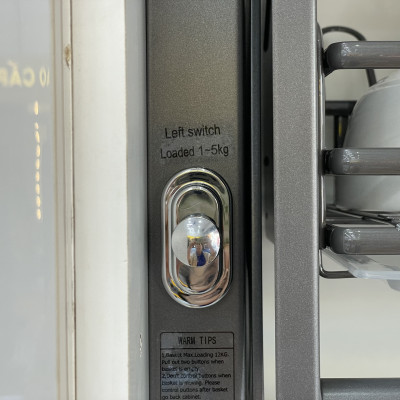 Kệ chén di động tủ trên Ecalite EL-N4119G - Tủ ngang 900mm - thép Carbon phủ Nano 5 lớp - Hàng chính hãng 