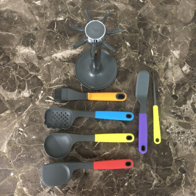 Bộ dụng cụ nhà bếp 7 món Morphy Richards MR1032  chất liệu nylon silica gel  + silicone chịu nhiệt cao, siêu nhẹ - HÀNG NHẬP KHẨU