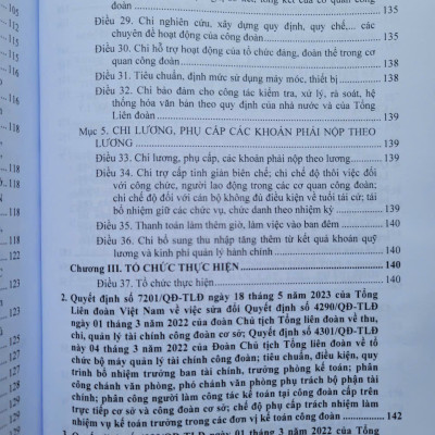 Sách Luật Công Ðoàn 2024 – Những Quy Định Mới Về Tiêu Chuẩn, Chế Độ Chi Tiêu Và Quản Lý Tài Chính, Tài Sản Trong Công Đoàn - V2553T