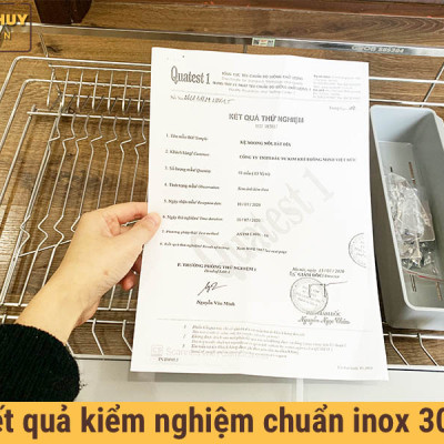 Giá úp bát đa năng nan dẹt inox 304 thương hiệu Grob mã GC304