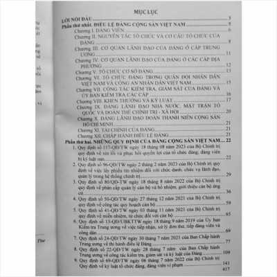 Tổng Hợp 35 Văn Bản của Đảng Cộng Sản Việt Nam - Mỗi Đảng Viên Cần Nắm Rõ (V2350T)