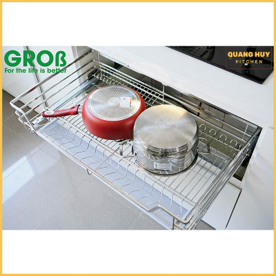 Giá úp bát đa năng nan dẹt inox 304 thương hiệu Grob mã GC304