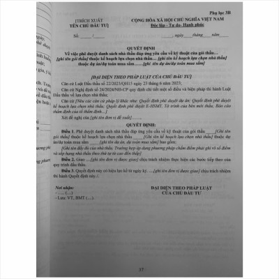 Bộ 2 cuốn sách Đấu Thầu mới 2024: Hướng Dẫn Cung Cấp, Đăng Tải Thông Tin về Lựa chọn Nhà Thầu và Mẫu Hồ Sơ Đấu Thầu Trên Hệ Thống Mạng Đấu Thầu Quốc Gia – Thông tư 22/2024/TT-BKHĐT (V2513D)