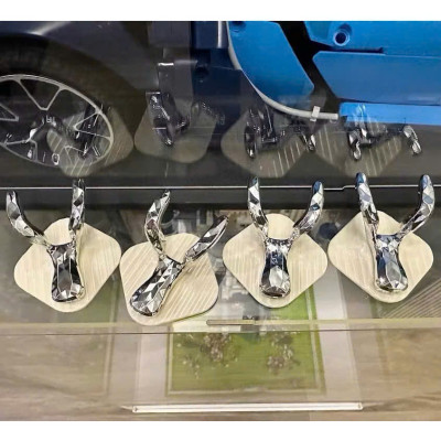 Set 4 Miếng Móc Treo Sừng Hươu Cao Cấp, Chịu Lực 10kg, Móc Hút Chân Không Tiện Lợi - HÀNG CHÍNH HÃNG MINIIN