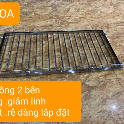 GIÁ GẦM BẾP , KỆ ĐỂ ĐỒ NHÀ BẾP INOX 304 . kt 115 x 50 cm