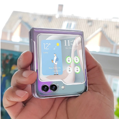 Ốp lưng trong suốt chống sốc cho Samsung Galaxy Z Flip 7 / Z Flip 6 hiệu Likgus Crystal - Bảo vệ toàn diện, chống sốc chống va đập, đệm khí 4 góc - Hàng nhập khẩu