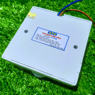 Đuôi Chuôi Đèn Cảm Ứng Hồng Ngoại Cao Cấp ATA 18A Tự Động Tắt Mở Khi Có Người, Có Thể Điều Chỉnh Thời Gian.