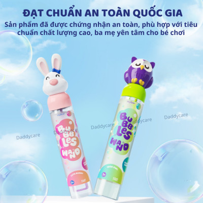 Thổi bong bóng Mideer Bubbles Wand thổi bong bóng xà phòng an toàn cho bé