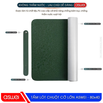 Miếng Lót Chuột ASWEI Cao Cấp - Hàng Chính Hãng
