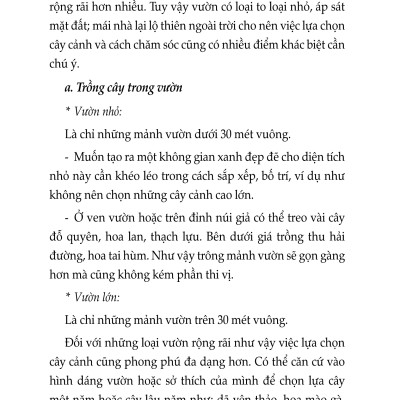 Nông Nghiệp Xanh, Sạch - Kỹ Thuật Trồng Các Loại Cây Cảnh